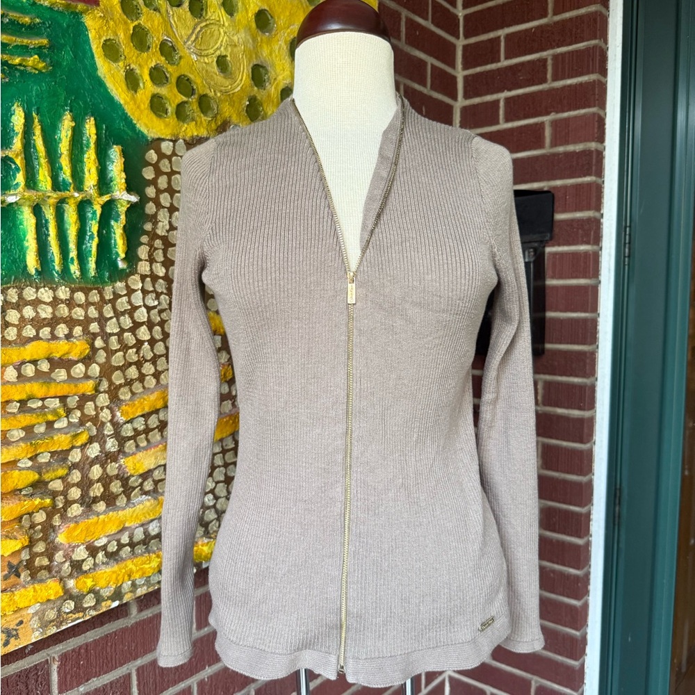 Calvin Klein  Brown Knit Sweater